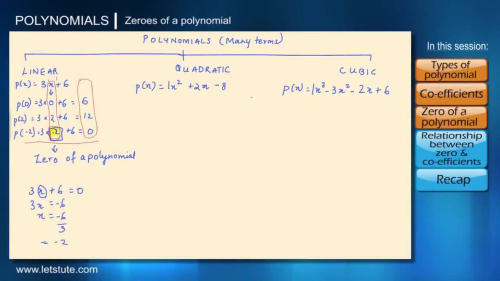 Finding all the Zeros of a Polynomial - Example 1 | Pearson+ Channels