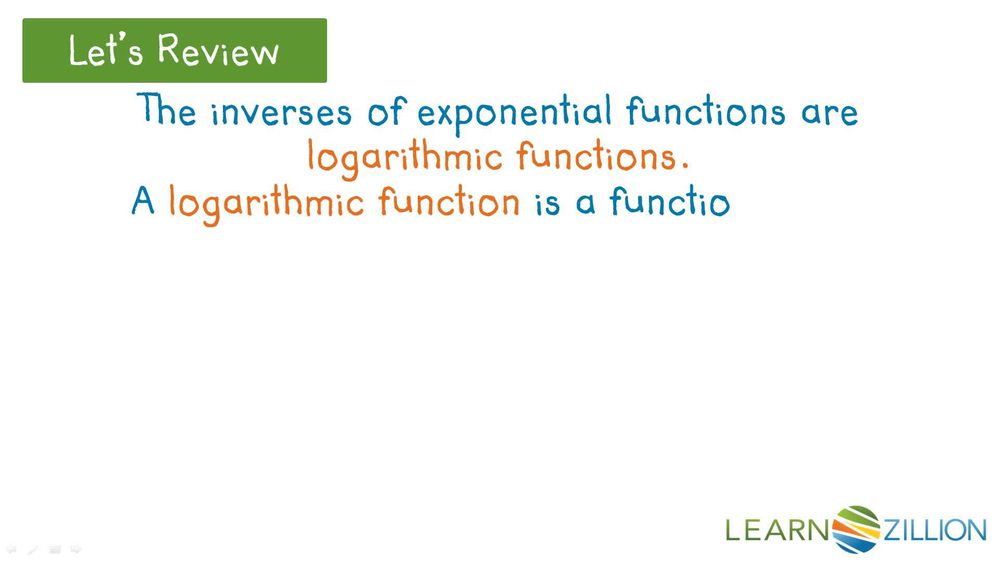 Graphing a Logarithm Made Easy! Pearson+ Channels