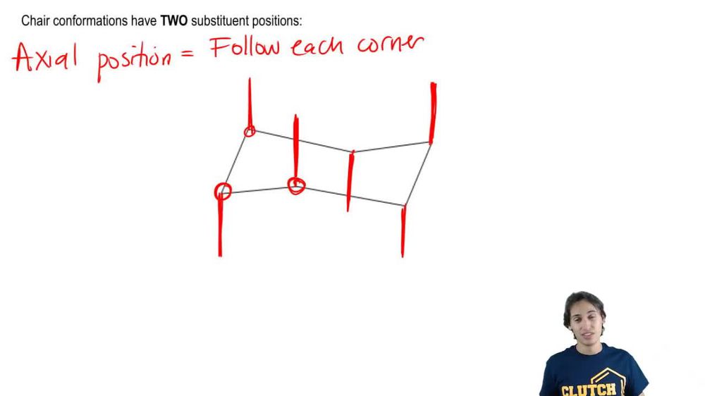 How chairs flip from one conformation to another Pearson+ Channels