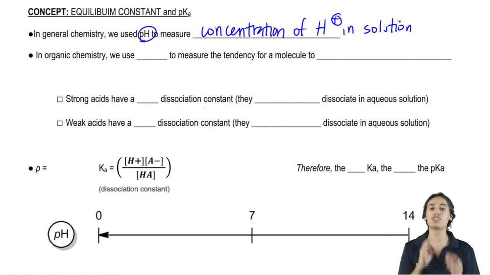 Calculating pKa and comparing acidity | Pearson+ Channels