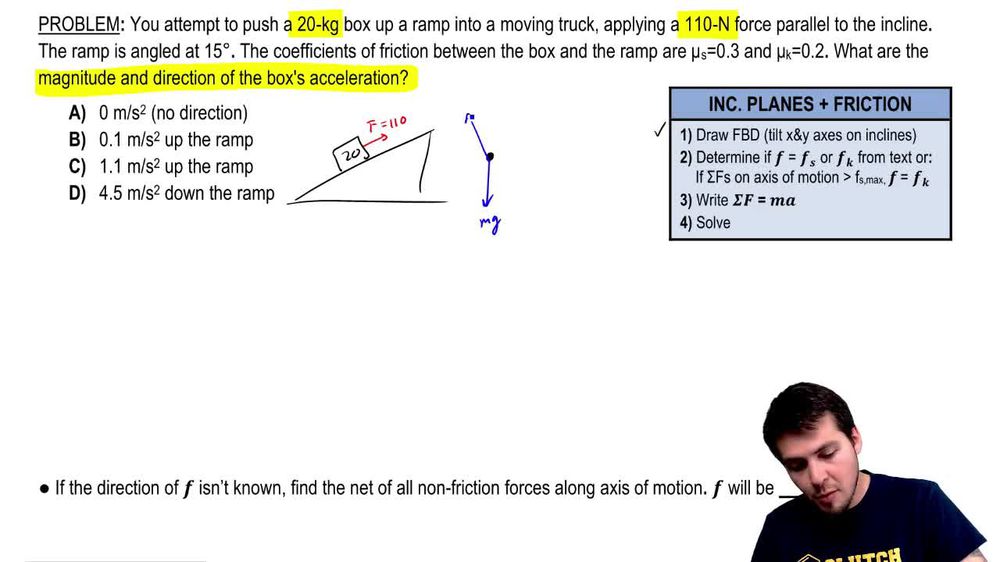 Pushing A Box Up A Ramp Pearson+ Channels