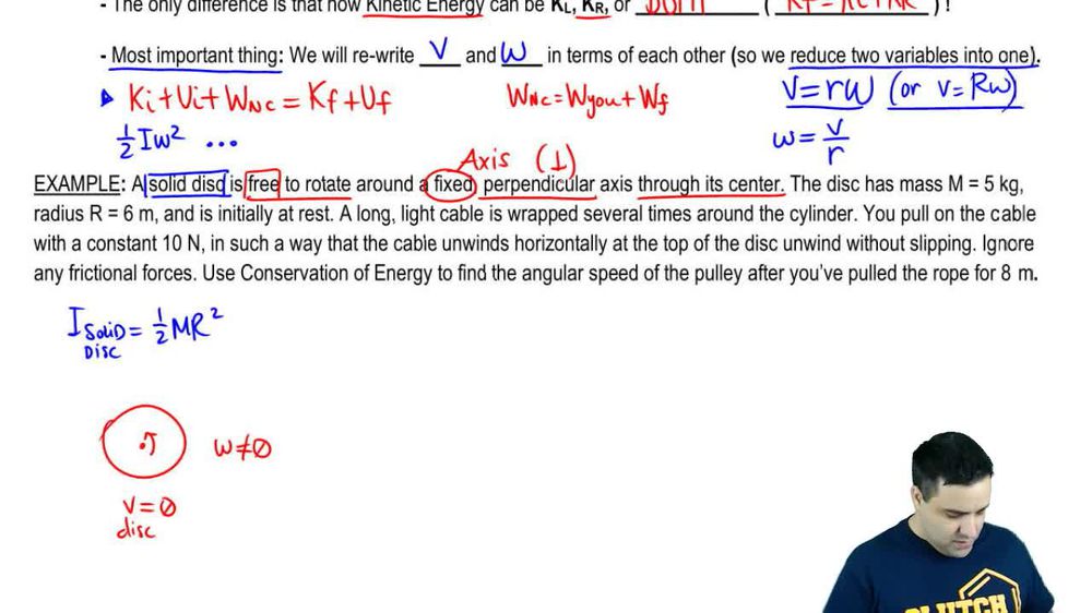 Potential energy of a rigid body formula, and quick example of ri ...